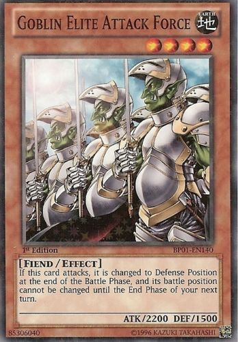 Goblin Elite Attack Force [BP01-EN140] Starfoil Rare | Dragon's Lair Comics and Fantasy Houston TX