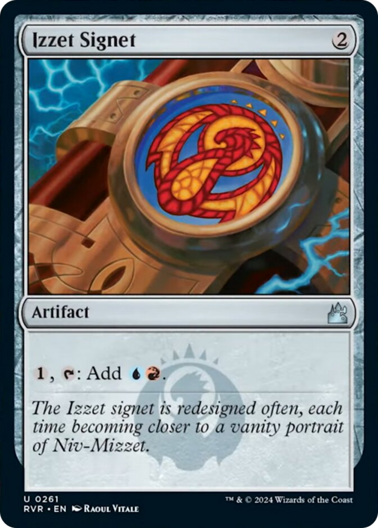 Izzet Signet [Ravnica Remastered] | Dragon's Lair Comics and Fantasy Houston TX