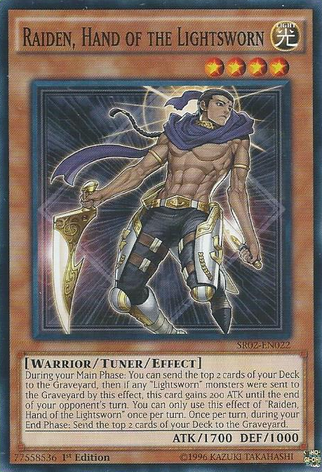 Raiden, Hand of the Lightsworn [SR02-EN022] Common | Dragon's Lair Comics and Fantasy Houston TX