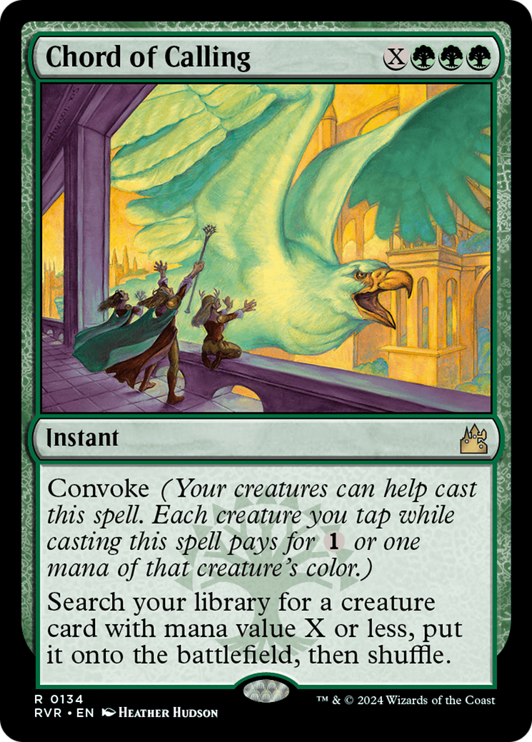 Chord of Calling [Ravnica Remastered] | Dragon's Lair Comics and Fantasy Houston TX
