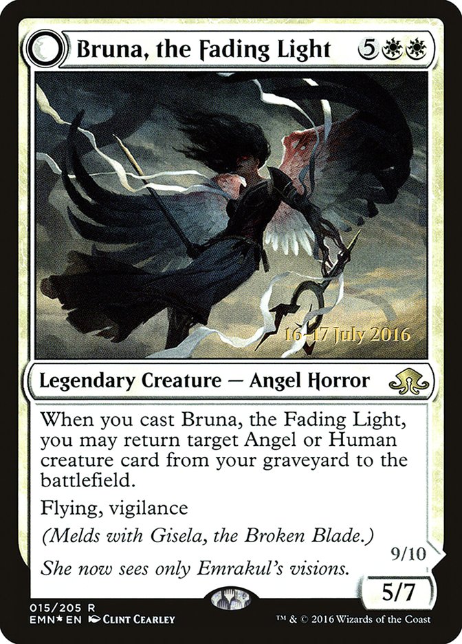 Bruna, the Fading Light [Eldritch Moon Prerelease Promos] | Dragon's Lair Comics and Fantasy Houston TX