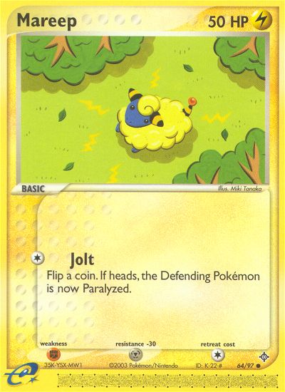Mareep (64/97) [EX: Dragon] | Dragon's Lair Comics and Fantasy Houston TX