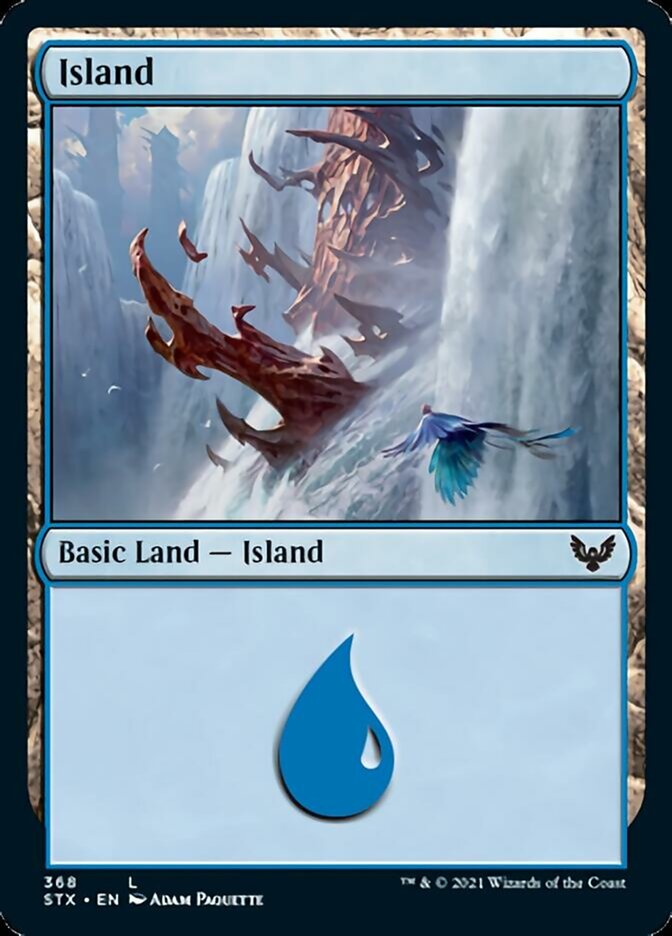 Island (368) [Strixhaven: School of Mages] | Dragon's Lair Comics and Fantasy Houston TX