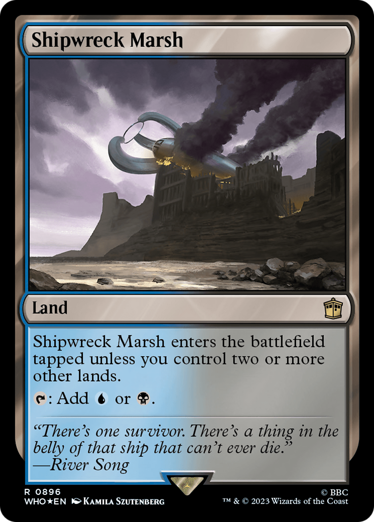 Shipwreck Marsh (Surge Foil) [Doctor Who] | Dragon's Lair Comics and Fantasy Houston TX