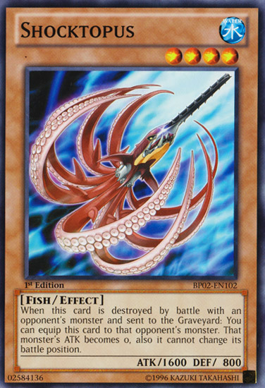 Shocktopus [BP02-EN102] Mosaic Rare | Dragon's Lair Comics and Fantasy Houston TX
