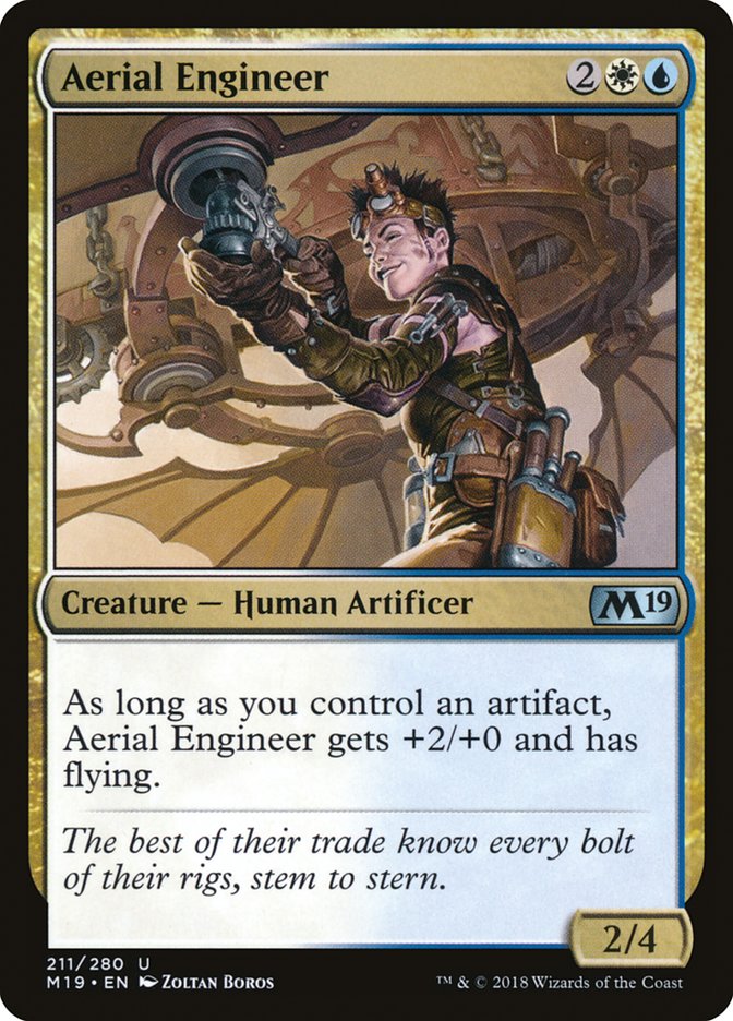 Aerial Engineer [Core Set 2019] | Dragon's Lair Comics and Fantasy Houston TX