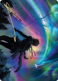The Prismatic Bridge Art Card (Gold-Stamped Signature) [Kaldheim Art Series] | Dragon's Lair Comics and Fantasy Houston TX