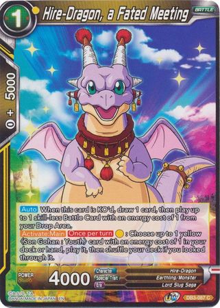 Hire-Dragon, a Fated Meeting (DB3-087) [Giant Force] | Dragon's Lair Comics and Fantasy Houston TX