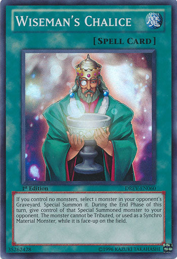 Wiseman's Chalice [DREV-EN060] Super Rare | Dragon's Lair Comics and Fantasy Houston TX