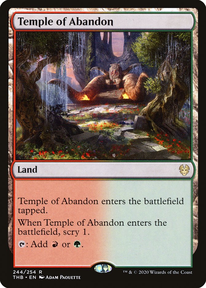 Temple of Abandon [Theros Beyond Death] | Dragon's Lair Comics and Fantasy Houston TX