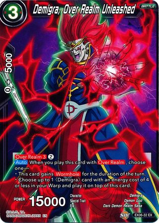 Demigra, Over Realm Unleashed (EX06-32) [Special Anniversary Set] | Dragon's Lair Comics and Fantasy Houston TX
