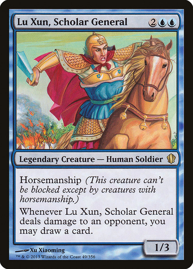 Lu Xun, Scholar General [Commander 2013] | Dragon's Lair Comics and Fantasy Houston TX