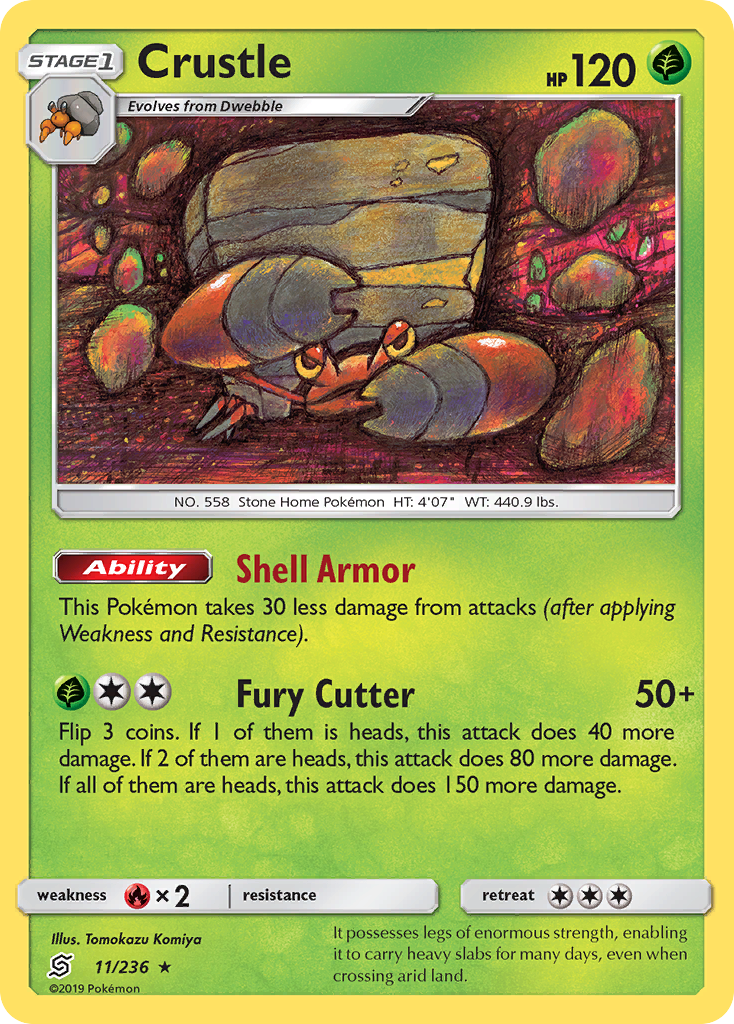 Crustle (11/236) [Sun & Moon: Unified Minds] | Dragon's Lair Comics and Fantasy Houston TX