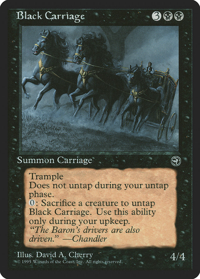 Black Carriage [Homelands] | Dragon's Lair Comics and Fantasy Houston TX