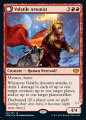 Volatile Arsonist // Dire-Strain Anarchist [Innistrad: Crimson Vow] | Dragon's Lair Comics and Fantasy Houston TX