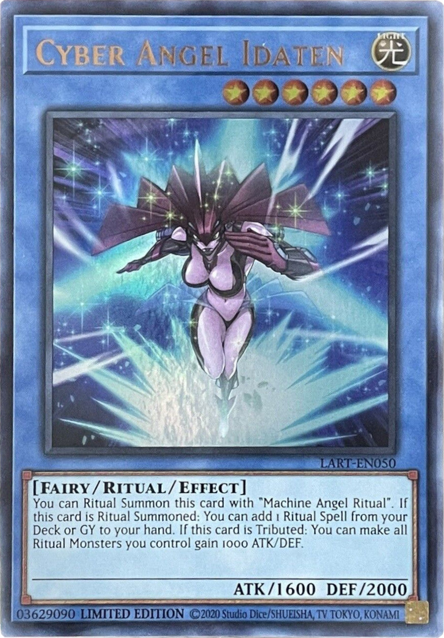Cyber Angel Idaten [LART-EN050] Ultra Rare | Dragon's Lair Comics and Fantasy Houston TX