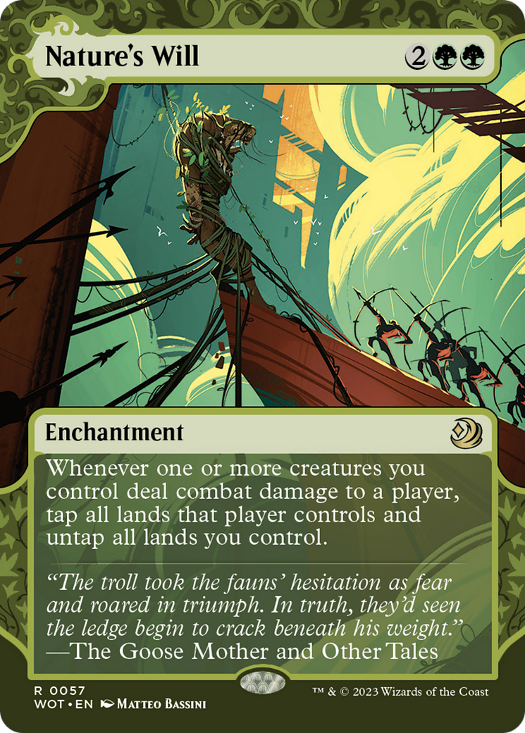 Nature's Will [Wilds of Eldraine: Enchanting Tales] | Dragon's Lair Comics and Fantasy Houston TX