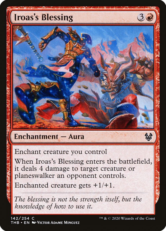 Iroas's Blessing [Theros Beyond Death] | Dragon's Lair Comics and Fantasy Houston TX