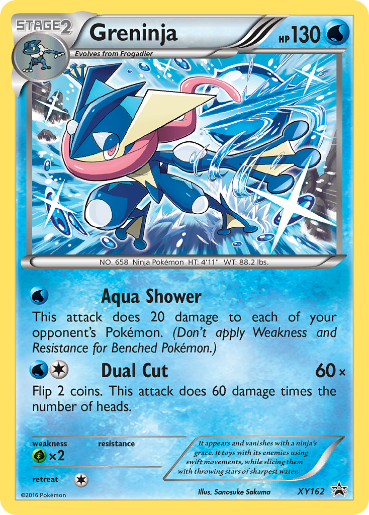 Greninja (XY162) [XY: Black Star Promos] | Dragon's Lair Comics and Fantasy Houston TX
