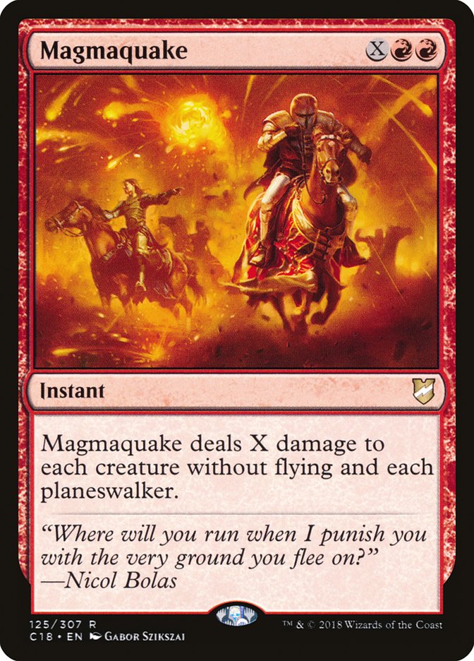 Magmaquake [Commander 2018] | Dragon's Lair Comics and Fantasy Houston TX