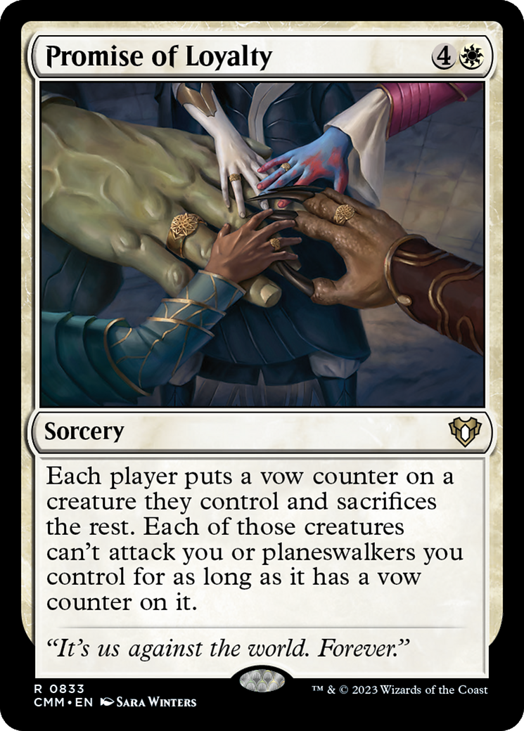 Promise of Loyalty [Commander Masters] | Dragon's Lair Comics and Fantasy Houston TX
