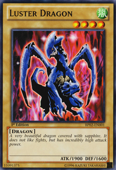 Luster Dragon [BP02-EN001] Mosaic Rare | Dragon's Lair Comics and Fantasy Houston TX