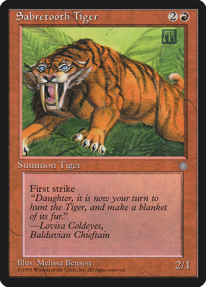 Sabretooth Tiger [Ice Age] | Dragon's Lair Comics and Fantasy Houston TX