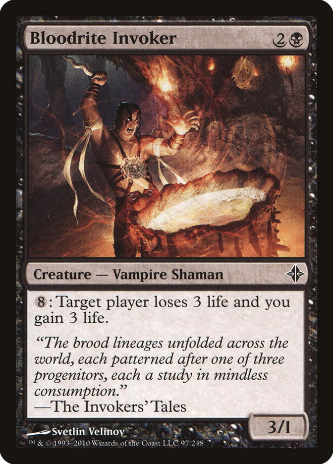 Bloodrite Invoker [Rise of the Eldrazi] | Dragon's Lair Comics and Fantasy Houston TX