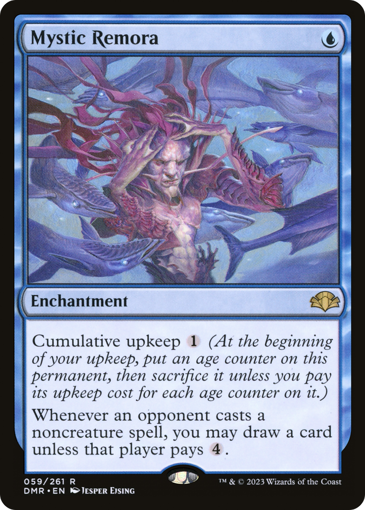 Mystic Remora [Dominaria Remastered] | Dragon's Lair Comics and Fantasy Houston TX