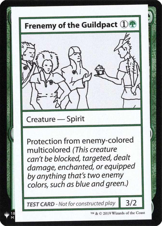 Frenemy of the Guildpact [Mystery Booster Playtest Cards] | Dragon's Lair Comics and Fantasy Houston TX
