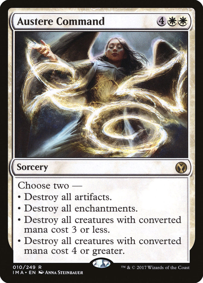 Austere Command [Iconic Masters] | Dragon's Lair Comics and Fantasy Houston TX