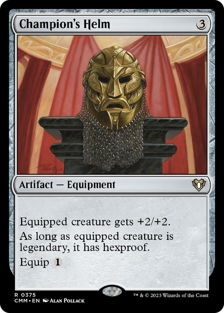 Champion's Helm [Commander Masters] | Dragon's Lair Comics and Fantasy Houston TX