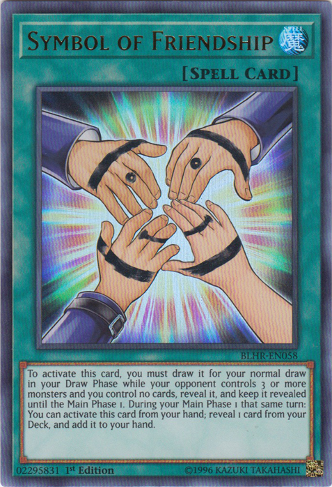 Symbol of Friendship [BLHR-EN058] Ultra Rare | Dragon's Lair Comics and Fantasy Houston TX
