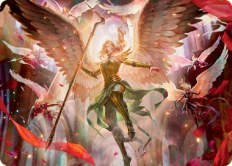 Sigarda's Summons Art Card [Innistrad: Crimson Vow Art Series] | Dragon's Lair Comics and Fantasy Houston TX