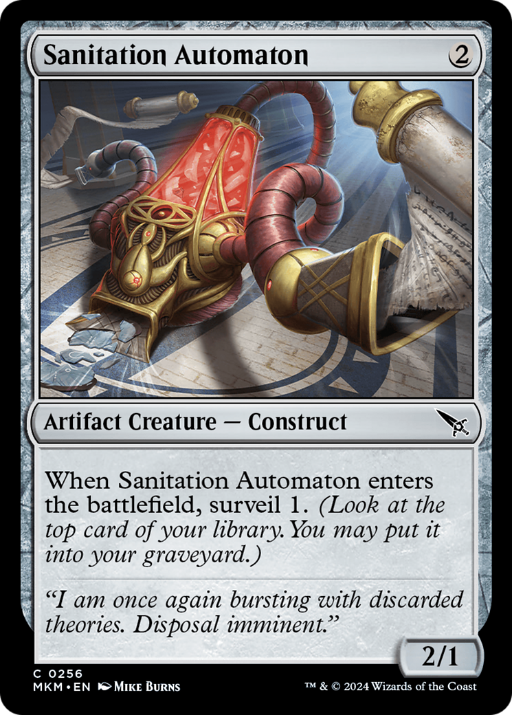 Sanitation Automaton [Murders at Karlov Manor] | Dragon's Lair Comics and Fantasy Houston TX
