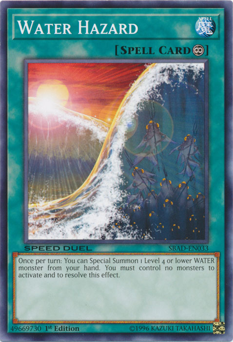Water Hazard [SBAD-EN033] Common | Dragon's Lair Comics and Fantasy Houston TX