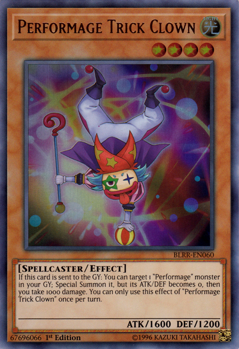 Performage Trick Clown [BLRR-EN060] Ultra Rare | Dragon's Lair Comics and Fantasy Houston TX