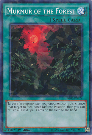 Murmur of the Forest [BP03-EN174] Shatterfoil Rare | Dragon's Lair Comics and Fantasy Houston TX