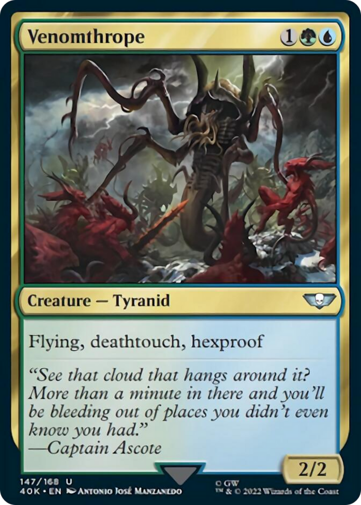 Venomthrope (Surge Foil) [Warhammer 40,000] | Dragon's Lair Comics and Fantasy Houston TX