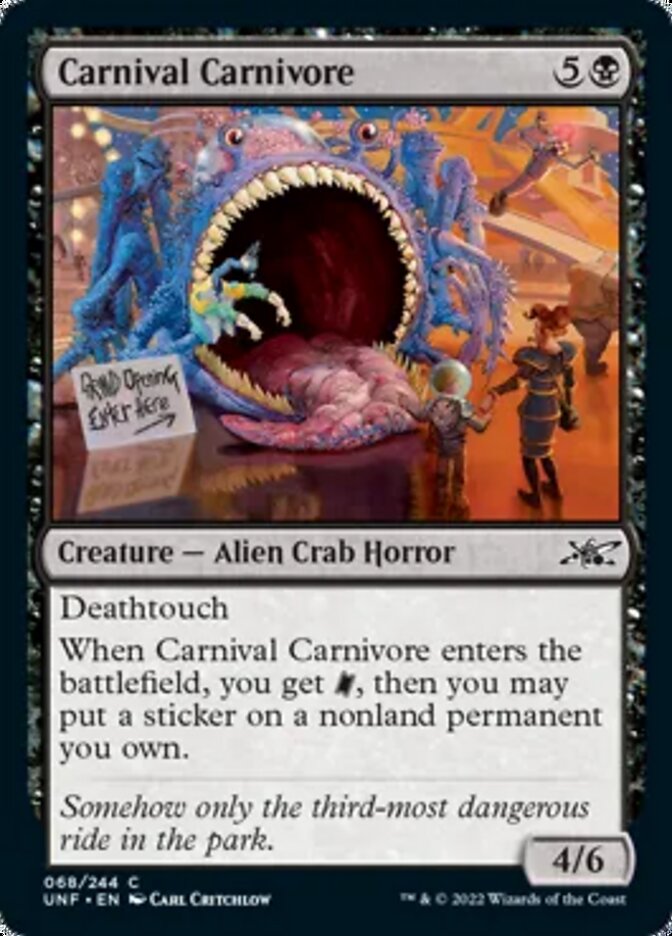 Carnival Carnivore [Unfinity] | Dragon's Lair Comics and Fantasy Houston TX