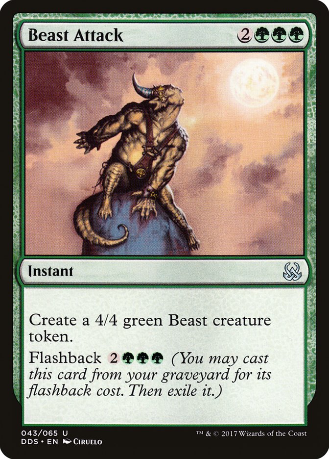 Beast Attack [Duel Decks: Mind vs. Might] | Dragon's Lair Comics and Fantasy Houston TX