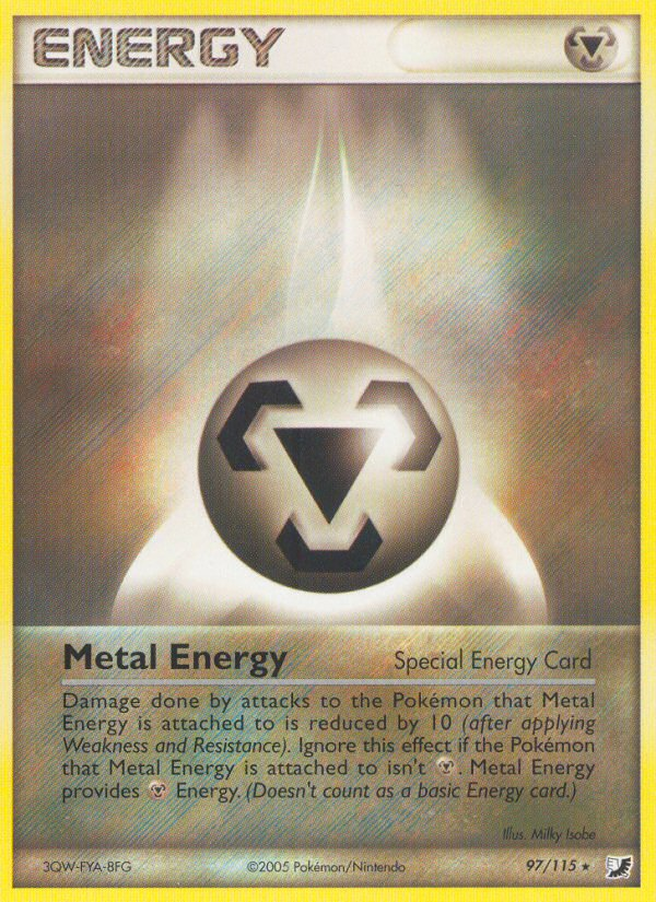 Metal Energy (97/115) [EX: Unseen Forces] | Dragon's Lair Comics and Fantasy Houston TX