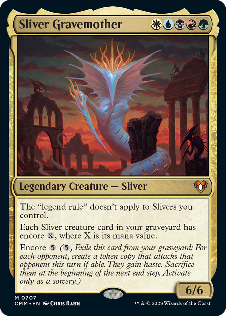 Sliver Gravemother [Commander Masters] | Dragon's Lair Comics and Fantasy Houston TX
