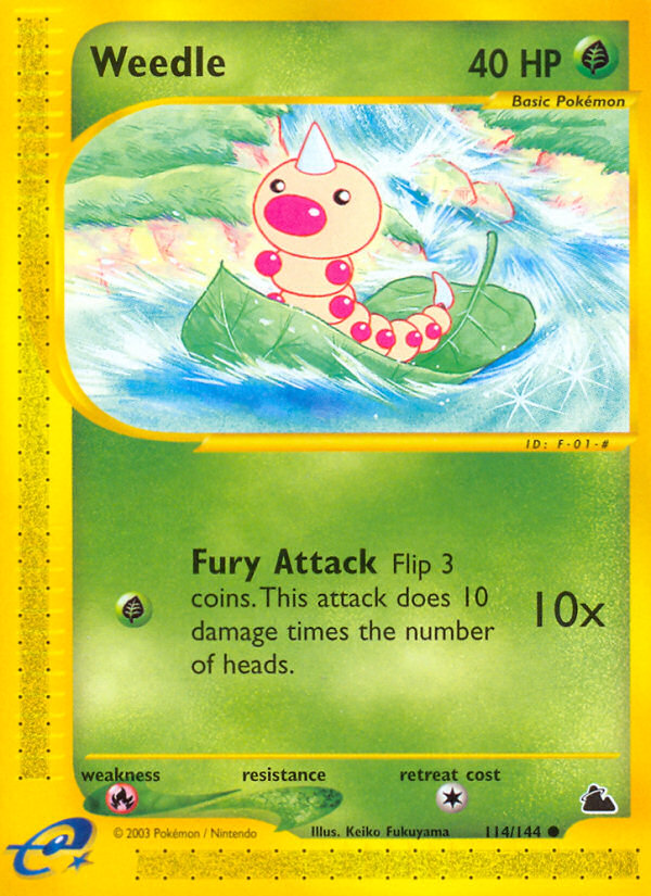 Weedle (114/144) [Skyridge] | Dragon's Lair Comics and Fantasy Houston TX
