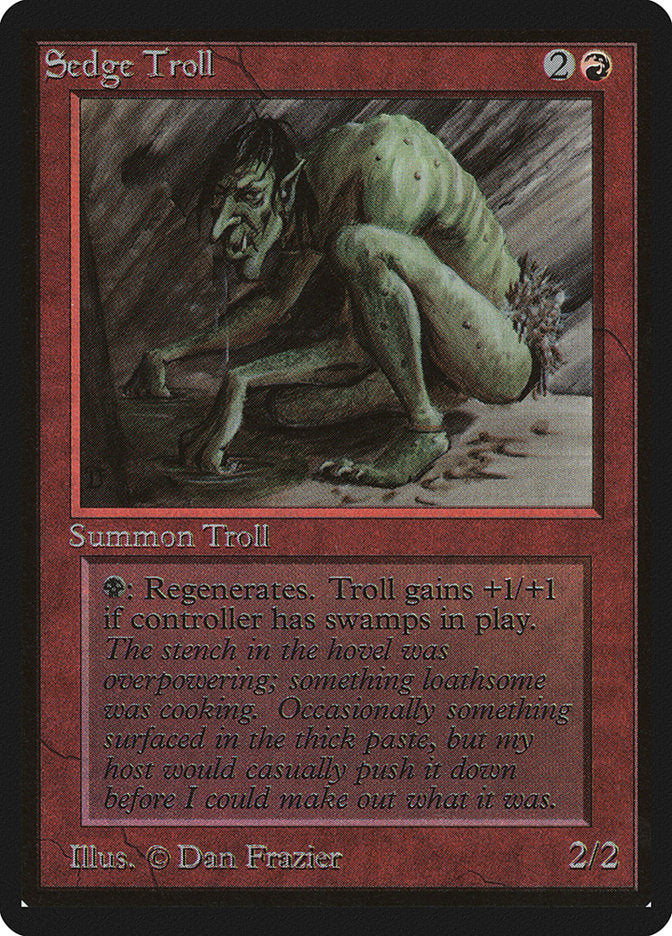 Sedge Troll [Beta Edition] | Dragon's Lair Comics and Fantasy Houston TX