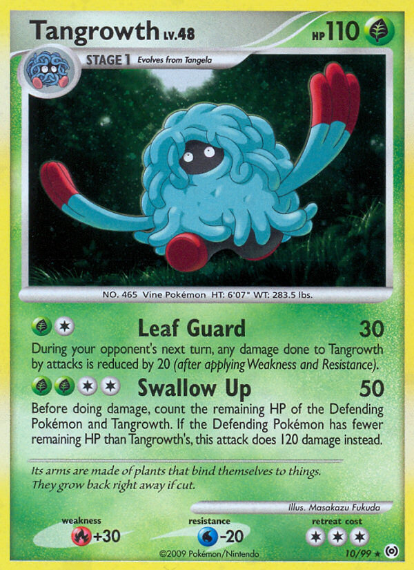 Tangrowth (10/99) (Theme Deck Exclusive) [Platinum: Arceus] | Dragon's Lair Comics and Fantasy Houston TX