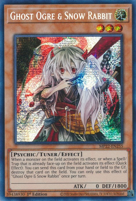 Ghost Ogre & Snow Rabbit [MP22-EN255] Prismatic Secret Rare | Dragon's Lair Comics and Fantasy Houston TX