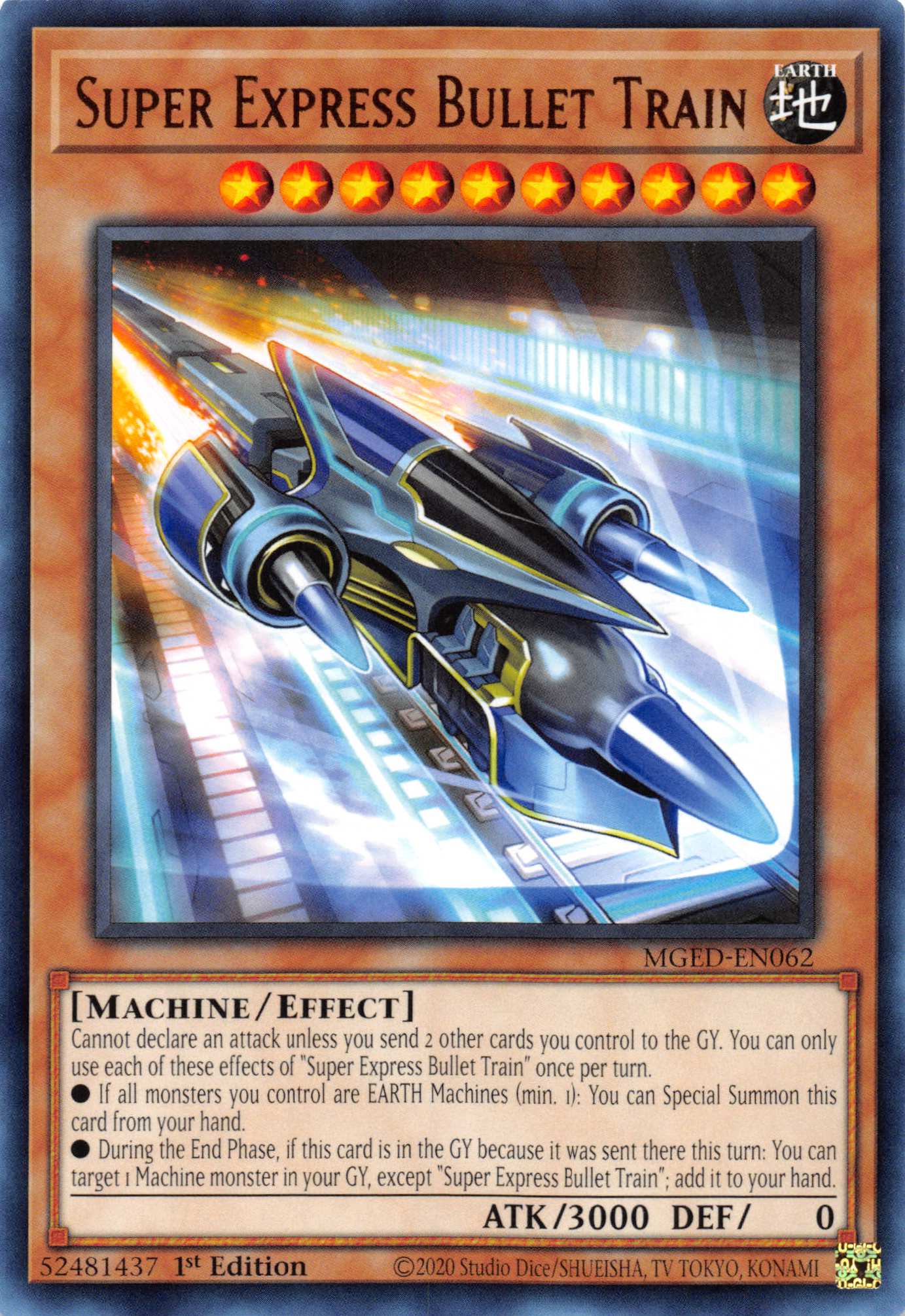 Super Express Bullet Train [MGED-EN062] Rare | Dragon's Lair Comics and Fantasy Houston TX