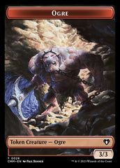 Saproling // Ogre Double-Sided Token [Commander Masters Tokens] | Dragon's Lair Comics and Fantasy Houston TX