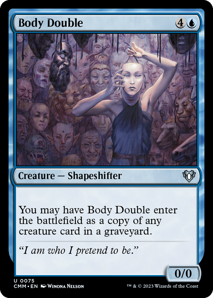 Body Double [Commander Masters] | Dragon's Lair Comics and Fantasy Houston TX